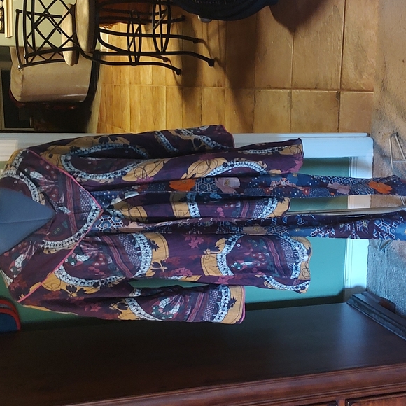 Adriana Barra Multicolor Blouse Sz. 3 - Picture 5 of 7